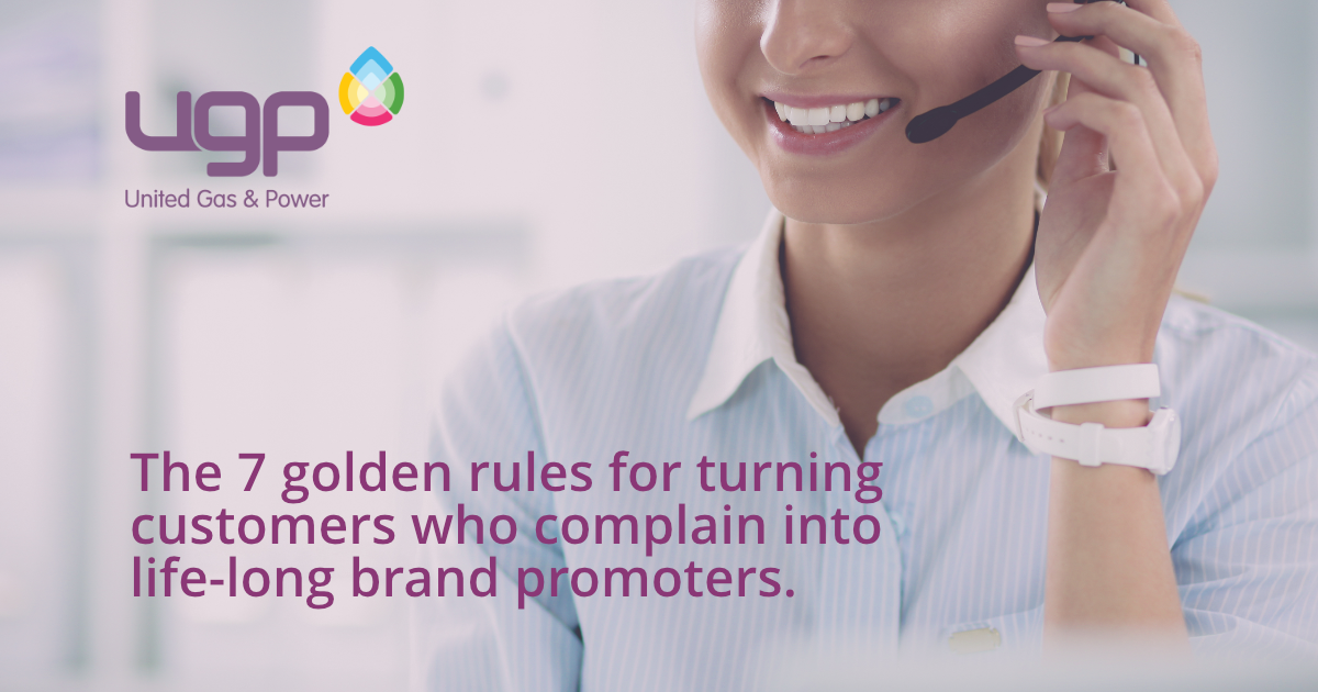 CustomersWhoComplain The 7 golden rules for turning customers who complain into life-long brand promoters